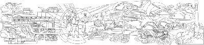 人文歷史浮雕雕塑原創(chuàng)手繪設(shè)計稿