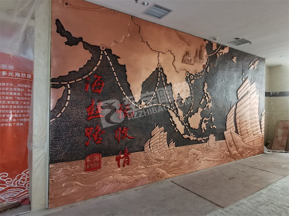 福建泉州稅務(wù)局鍛銅浮雕原創(chuàng)設(shè)計(jì)及安裝項(xiàng)目