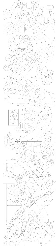 科技創(chuàng)新浮雕雕塑原創(chuàng)手繪設(shè)計(jì)稿
